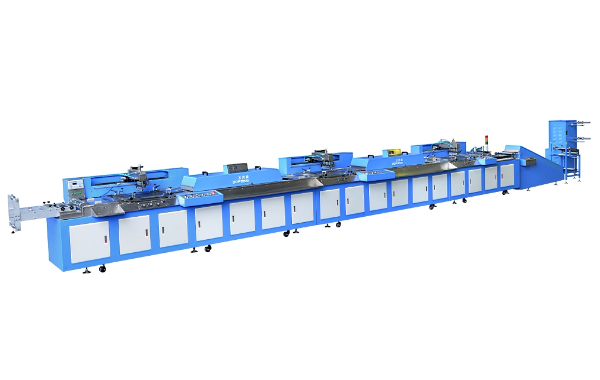 SPE-3000S-3C Automatic gift ribbons/satin ribbons screen printing machine