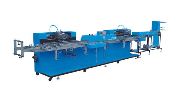 WET-4000S-02 2Colors Automatic screen printing machine for Roll to Roll Labels
