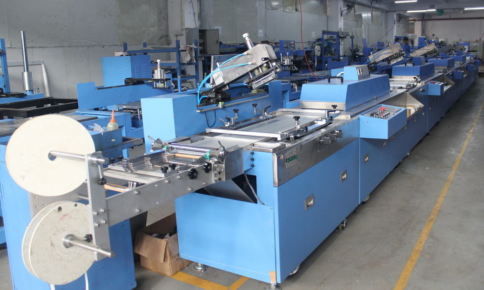 Content Labels Automatic Screen Printing Machine (SPE-3000S-5C)