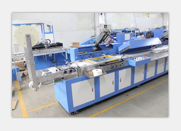 Polyester Satin Labels Automatic Screen Printing Machine Factory Saling