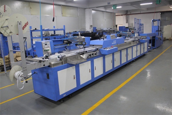 Eco Type 2 Colors Label Ribbons Automatic Screen Printing Machine