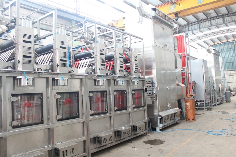 400mm Safety Belts Continuous Dyeing and Finishing Machine