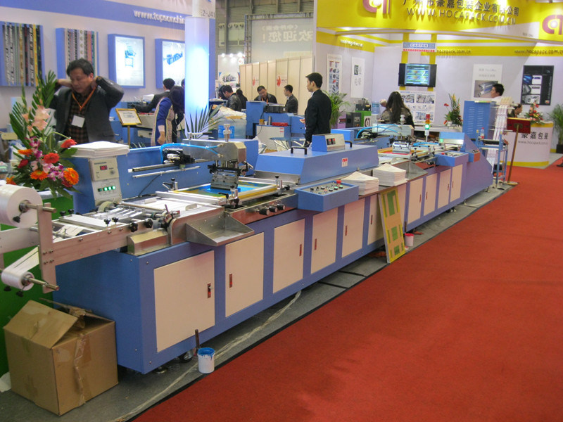 Satin Label Automatic Screen Printing Machine