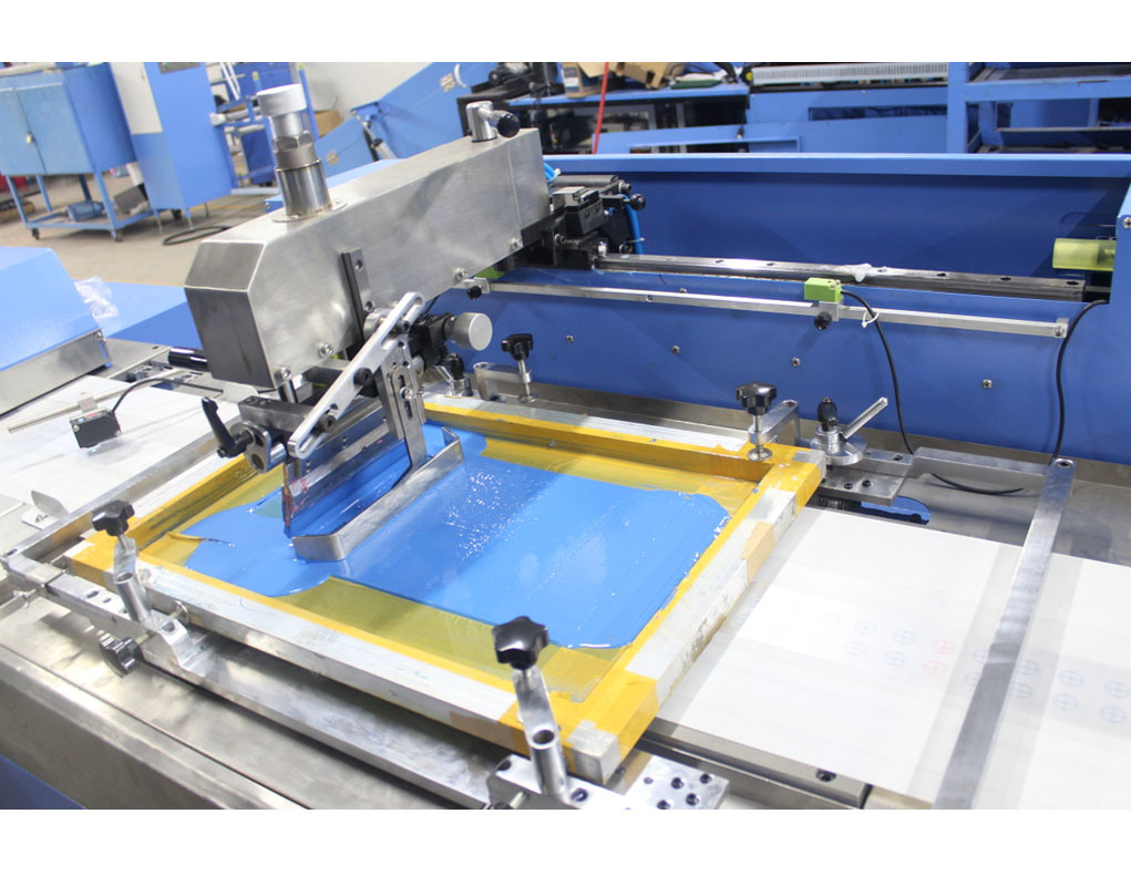 4colors Ribbon-Label Automatic Screen Printing Machine with Ce