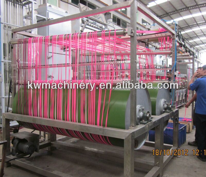 8 Lines Elastic Laces Continuous Dyeing Machine with High Efficiency