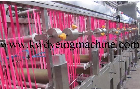 Nylon Elastic Tapes/Elastic Straps Continuous Dyeing Machine