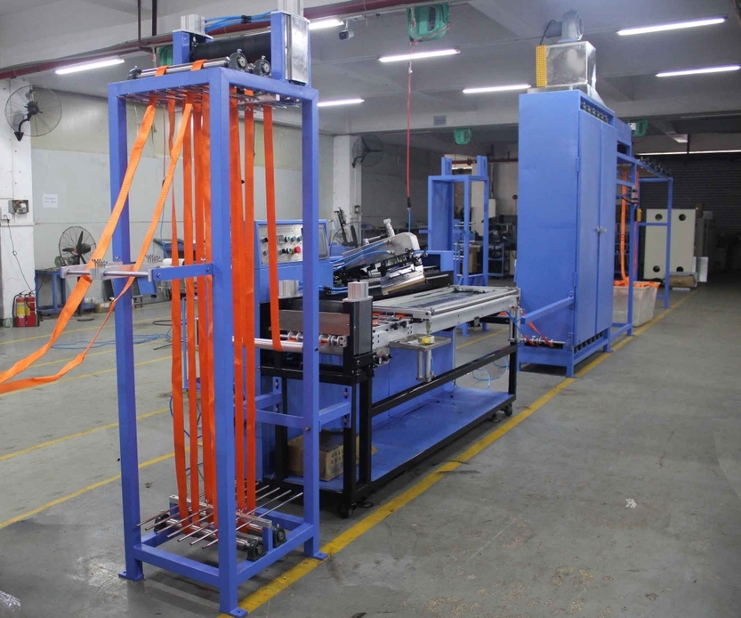 Single Color Lashing Strap Screen Printing Machine with High Precision