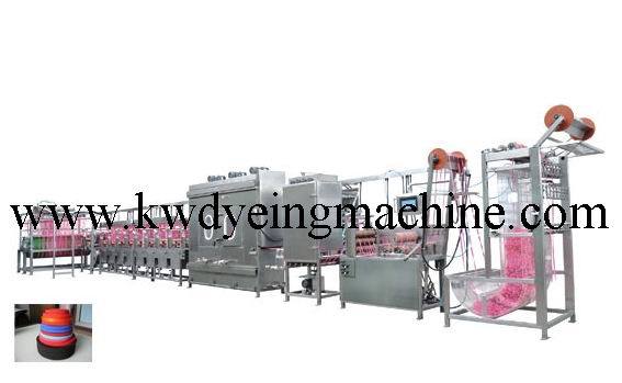 Normal Temp Elastic Webbing Dyeing Machine