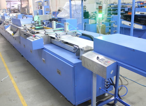 Dual Sides Label Screen Printing Machine