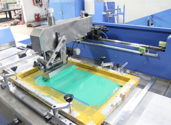 Dual Sides Label Screen Printing Machine