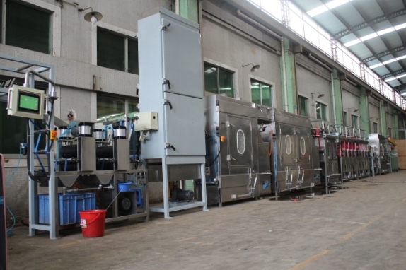 Satin Ribbons Continuous Dyeing&Finishing Machine with Best Price