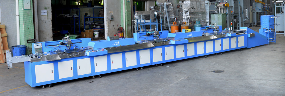 Label Ribbons Automatic Screen Printing Machine with Ce Approved