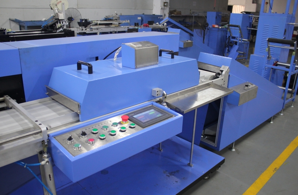 Single Color Satin Labels Automatic Screen Printing Machine