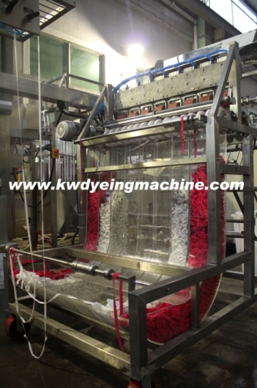 Polyester Elastic Webbing Continuous Dyeing&Finishing Machine with J-Box Storage