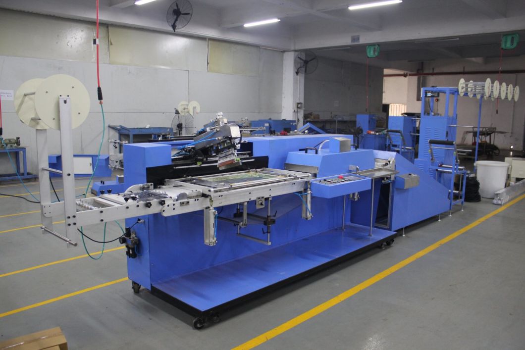 30cm Width Single Color Labels Screen Printing Machine