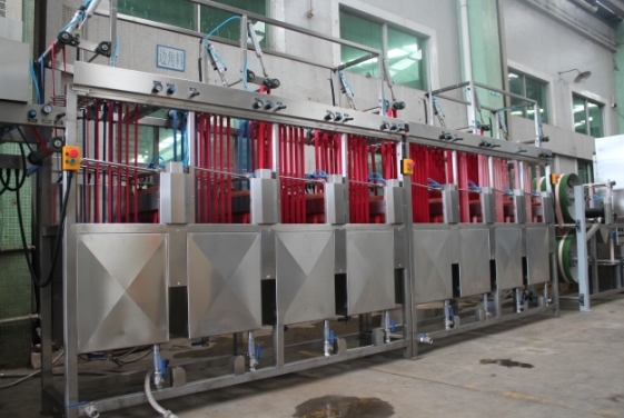 Narrow Fabric Continuous Dyeing&Finishing Machine with Large Capacity