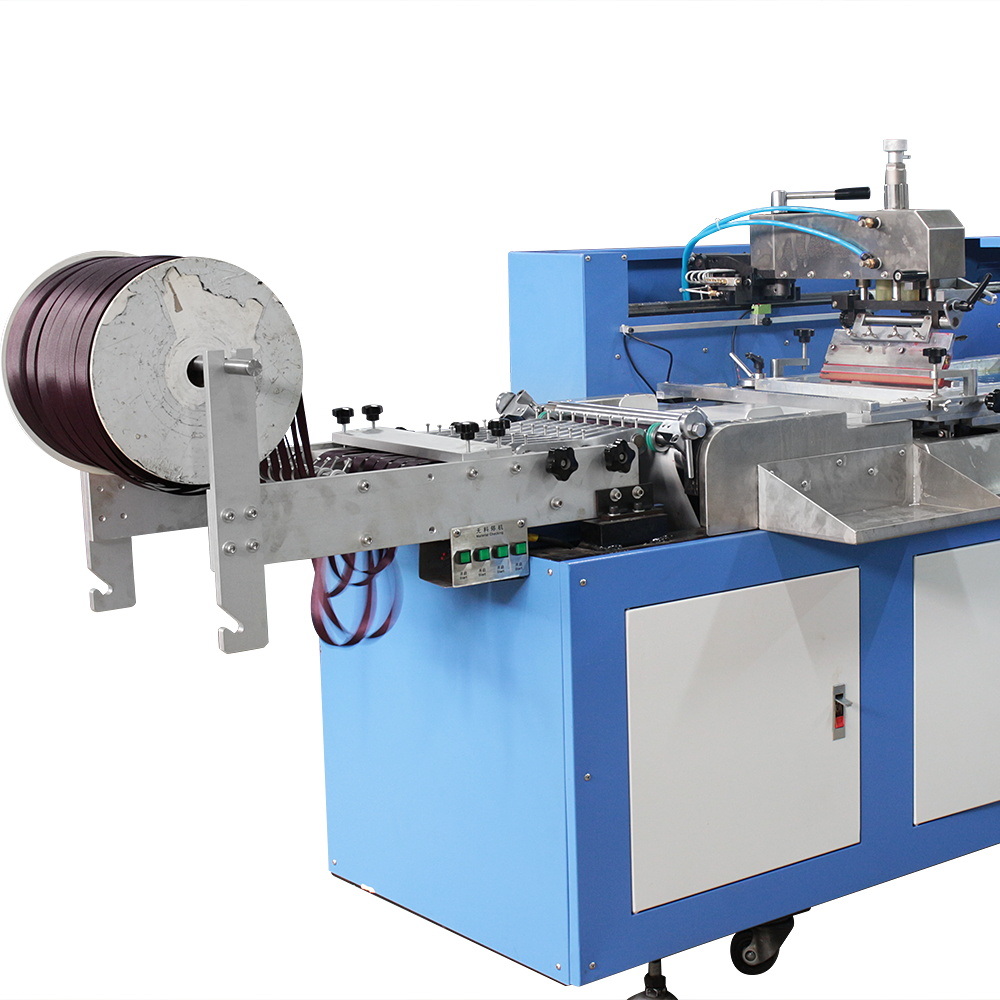 Multicolor Roll to Roll Label Automatic Silk Screen Printing Machine