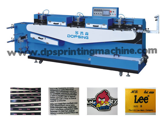 Small Type Automatic Silk Screen Printing Machine for Label Ribbons