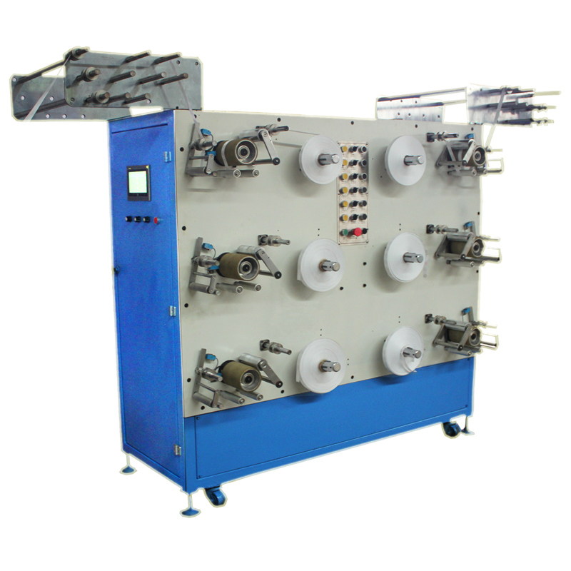 6 Heads Narrow Fabric Automatic Wrapping Machine for Packing