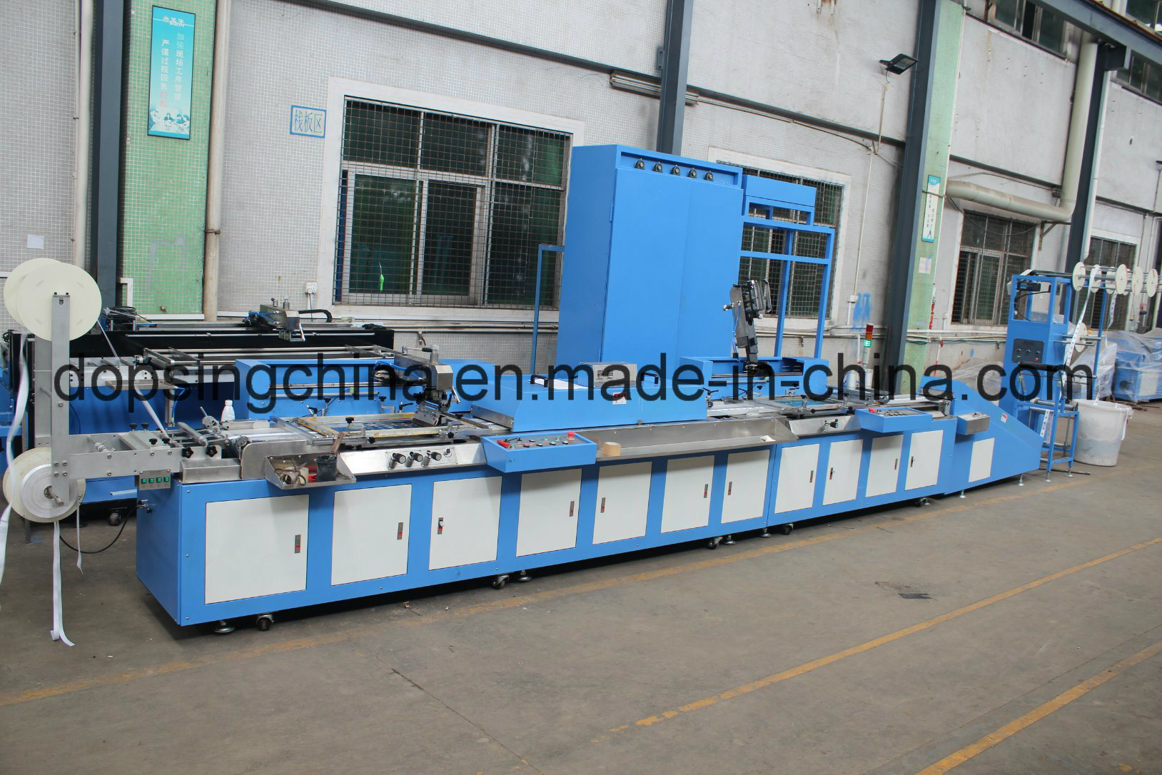 2 Colors Lanyards Automatic Screen Printing Machine with Ce