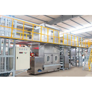 High efficient heavy duty webbings continuous dyeing machine with CE Cetification
